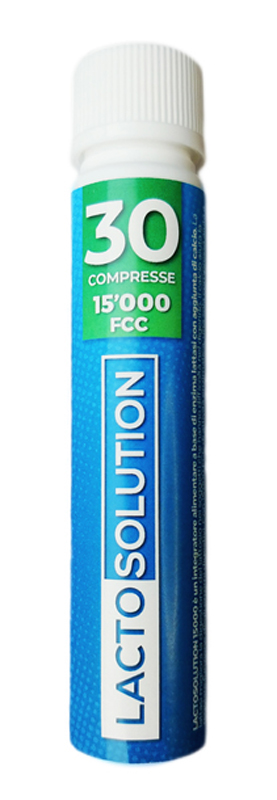 LACTOSOLUTION 15000 30 COMPRESSE - doctorpill.it