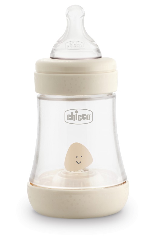 CHICCO BIBERON PERFECT 5 UNISEX 150 ML IN SILICONE 1 FORO - doctorpill.it