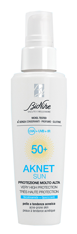 AKNET SUN PROTEZIONE MOLTO ALTA SPF50+ 50 ML - doctorpill.it