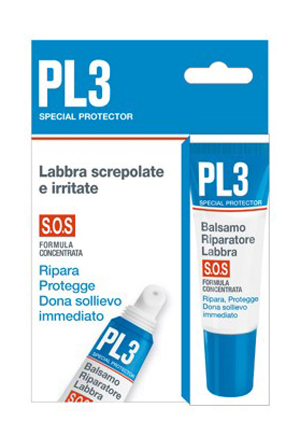 PL3 BALSAMO RIPARATORE LABBRA SOS CON ASTUCCIO 7,5 ML - doctorpill.it
