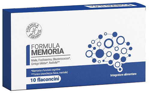 FORMULA MEMORIA 10 FLACONCINI DA 10 ML - doctorpill.it