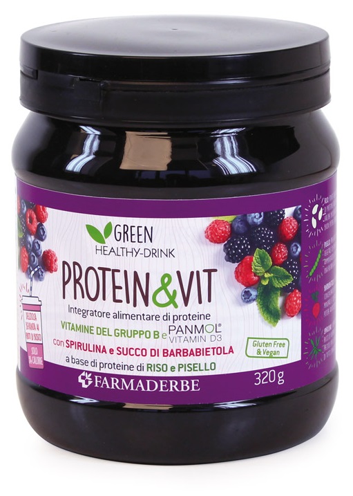 PROTEIN & VIT FRUTTI DI BOSCO 320 G - doctorpill.it