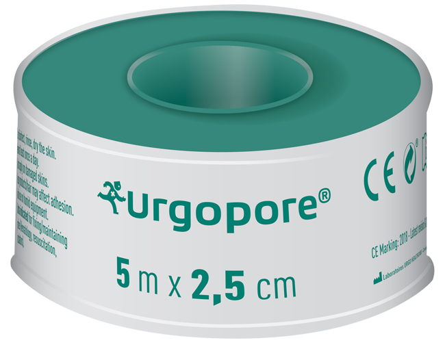 CEROTTO IN ROCCHETTO URGO URGOPORE 5 M X 2,5 CM - doctorpill.it