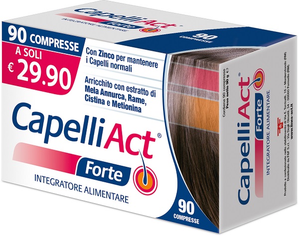 CAPELLI ACT FORTE 90 COMPRESSE - doctorpill.it