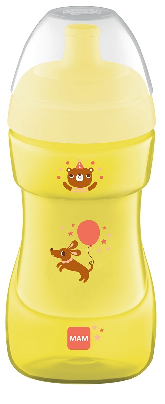 MAM TAZZA SPORTS 330 ML 12+ BECCUCCIO RIGIDO NEUTRO - doctorpill.it