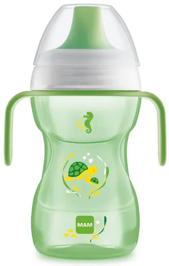 MAM TAZZA FUN TO DRINK 270 ML 8+ BECCUCCIO RIGIDO NEUTRO - doctorpill.it