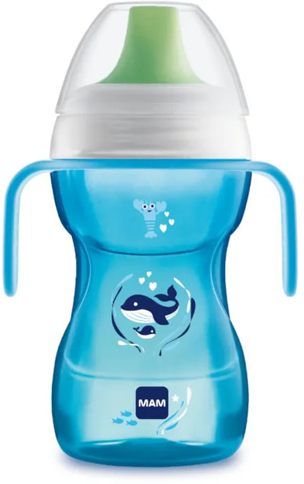 MAM TAZZA FUN TO DRINK 270 ML 8+ BECCUCCIO RIGIDO MASCHIO - doctorpill.it