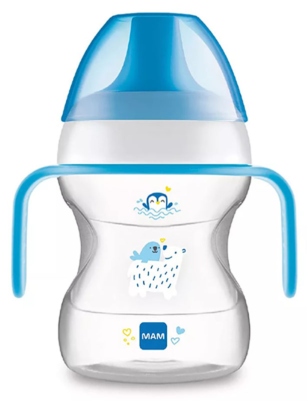 MAM LEARN TO DRINK CUP 190 ML 6+ BECCUCCIO RIGIDO MASCHIO - doctorpill.it