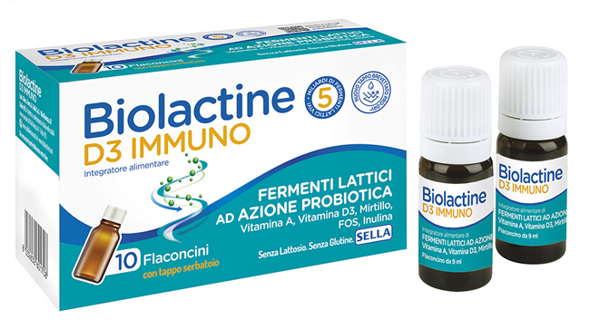 BIOLACTINE D3 IMMUNO 10 FLACONCINI - doctorpill.it