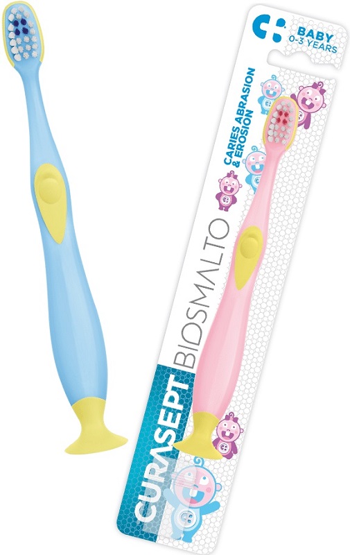 CURASEPT SPAZZOLINO BIOSMALTO BABY 0-3 ANNI - doctorpill.it