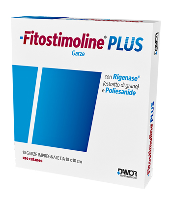 GARZA FITOSTIMOLINE PLUS 10 X 10 CM - doctorpill.it