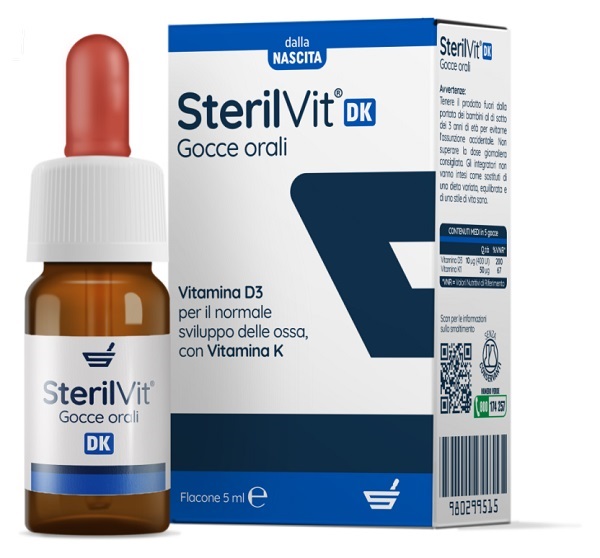 STERILVIT DK GOCCE 5 ML - doctorpill.it