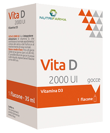 VITA D 2000UI GOCCE 35 ML - doctorpill.it