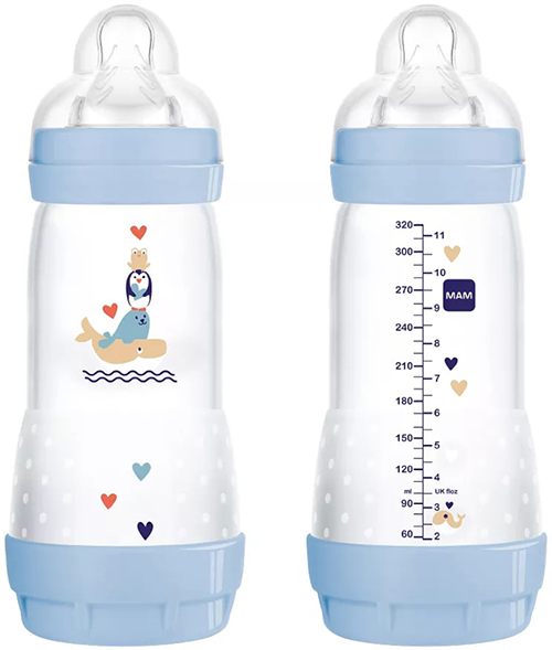 MAM BIBERON EASY START 320 ML 4+ TETTARELLA 3 MASCHIO - doctorpill.it