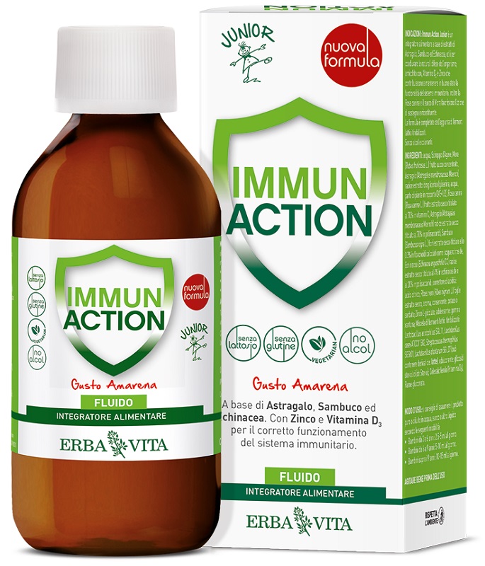IMMUN ACTION FLUIDO JUNIOR 200 ML - doctorpill.it