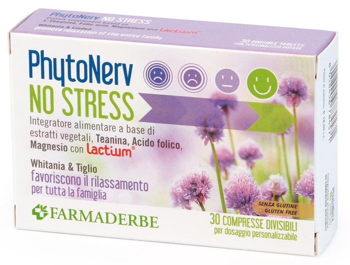 PHYTONERV NO STRESS 30 COMPRESSE - doctorpill.it