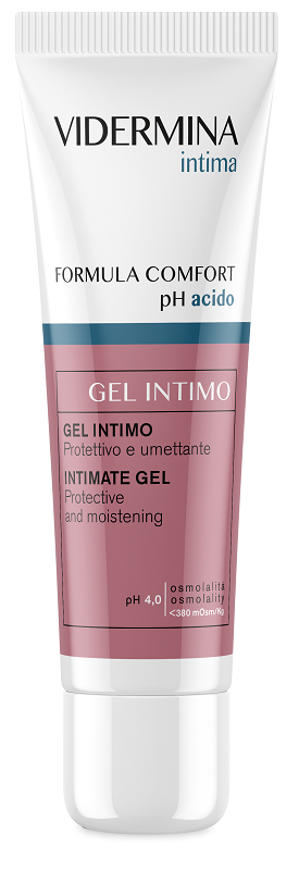 VIDERMINA INTIMA FORMULA COMFORT PH ACIDO GEL INTIMO PROTETTIVO E UMETTANTE NUOVA FORMULA 30 ML - doctorpill.it