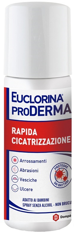 EUCLORINA PRODERMA RAPIDA CICATRIZZAZIONE SPRAY 125 ML - doctorpill.it