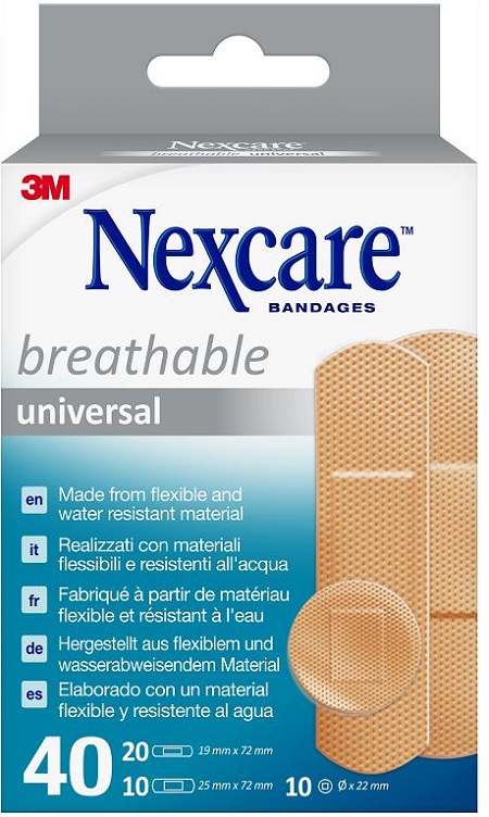 CEROTTO PREPARATO NEXCARE UNIVERSAL ASSORTITI 20 CEROTTO 19X72MM + 10 CEROTTO 25X72MM + 10 CEROTTO TONDI 22,5MM - doctorpill.it