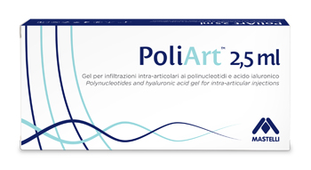 SIRINGA INTRA-ARTICOLARE PRERIEMPITA POLIART 2,5ML POLINUCLEOTIDI 10MG/ML E ACIDO IALURONICO 10MG/ML 2,5 ML - doctorpill.it