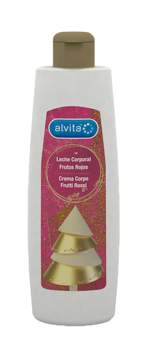 ALVITA CREMA CORPO NATALE FRUTTI ROSSI 400 ML - doctorpill.it