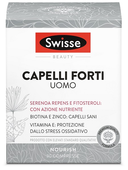 SWISSE CAPELLI FORTI UOMO 30 COMPRESSE - doctorpill.it