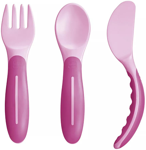 6AM BABYS CUTLERY 6+ FEMMINA - doctorpill.it