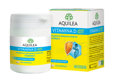 AQUILEA VITAMINA D 1000 100 COMPRESSE - doctorpill.it