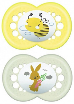 MAM SUCCHIETTO ORIGINAL 16+ SILICONE NEUTRO 2 PEZZI - doctorpill.it