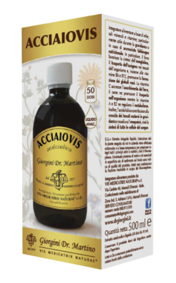 ACCIAIOVIS LIQUIDO ANALCOOLICO 500 ML - doctorpill.it