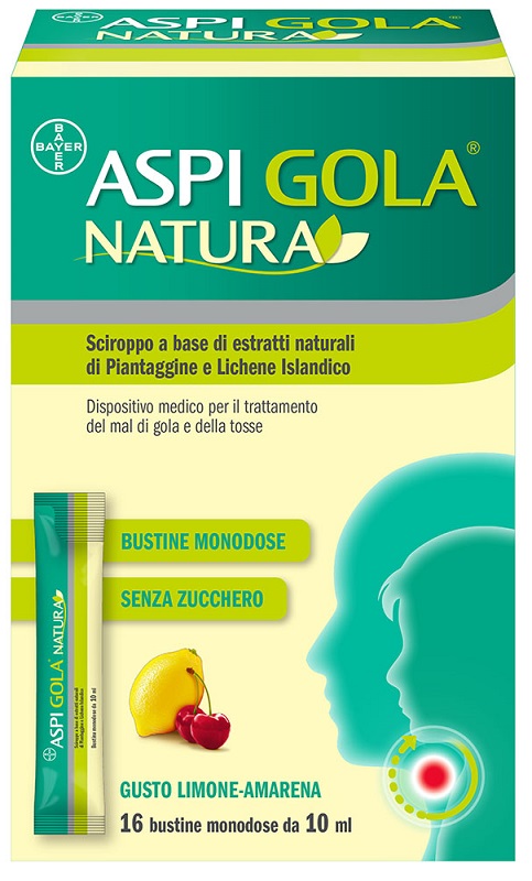 ASPI GOLA NATURA 16 BUSTINE MONODOSE DA 10 ML - doctorpill.it