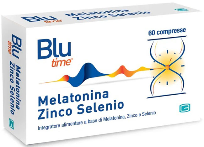 BLU TIME MELATONINA/ZINCO/SELENIO COMPRESSE - doctorpill.it
