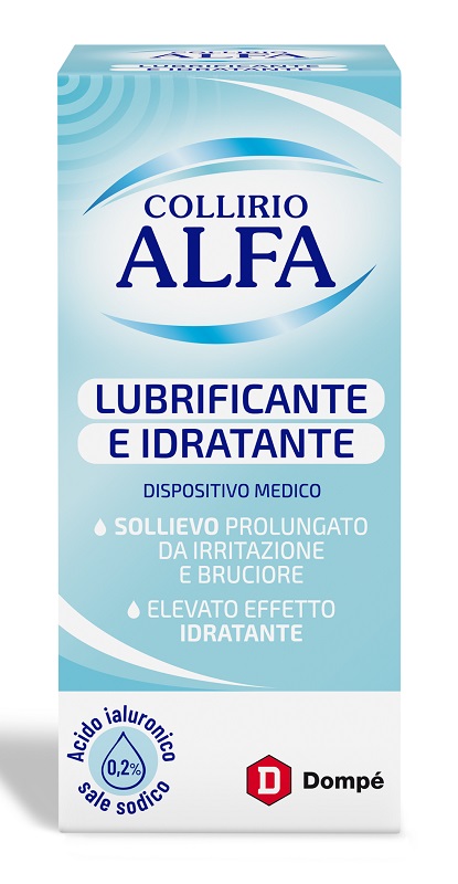 COLLIRIO ALFA LUBRIFICANTE/IDRATANTE 10 ML - doctorpill.it