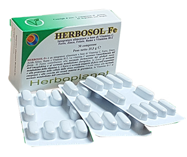 HERBOSOL FE 30 COMPRESSE - doctorpill.it