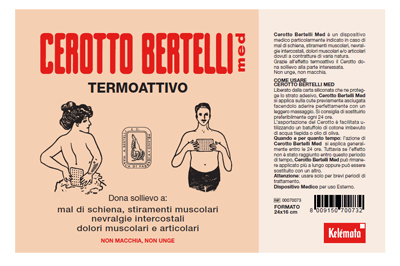 BERTELLI CEROTTO MED GRANDE 24 X 16 CM - doctorpill.it