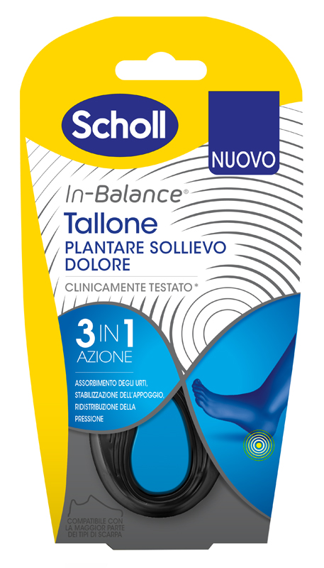 SCHOLL PLANTARE TALLONE S 2 PEZZI - doctorpill.it