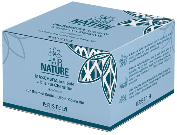 HAIR NATURE MASCHERA NUTRIENTE CAPELLI CHERATINA 250 ML - doctorpill.it