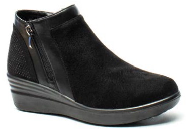 BROLO SCARPA DONNA SINTETICO FONDO GOMMA TEXTIL + PU BLACK 37 - doctorpill.it
