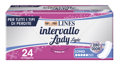 LINES INTERVALLO LADY LIGHT LONG 24 PEZZI - doctorpill.it