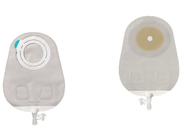 SENSURA MIO FLEX SISTEMA 2 PEZZI CON AGGANCIO ADESIVO SACCA MULTICHAMBER PER UROSTOMIA TRASPARENTE 50MM DA 550 ML 30 PEZZI - doctorpill.it