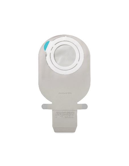 SENSURA MIO FLEX SISTEMA 2 PEZZI CON AGGANCIO ADESIVO SACCA ILEOSTOMIA RIVESTITA 70MM DA 550 ML 30 PEZZI - doctorpill.it