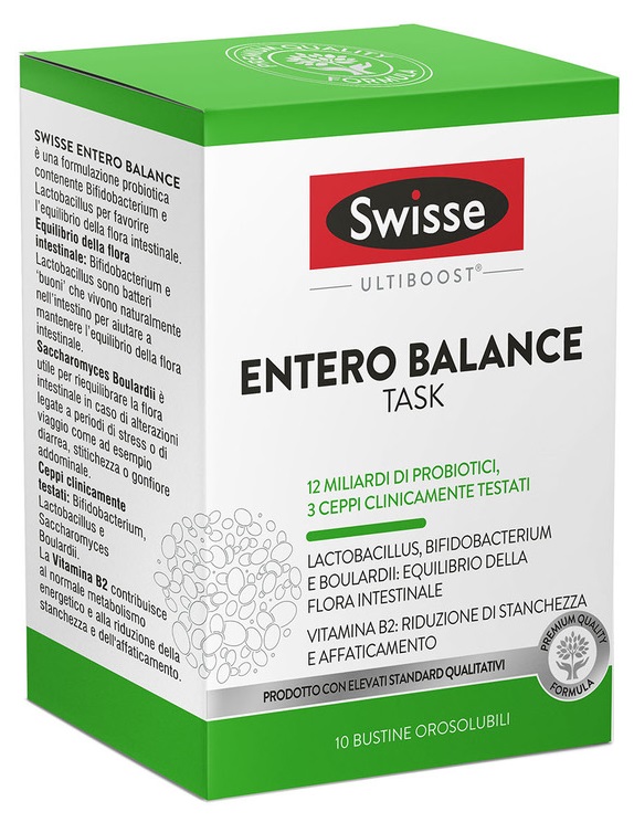SWISSE ENTERO BALANCE VIAGGIO 10 BUSTINE - doctorpill.it
