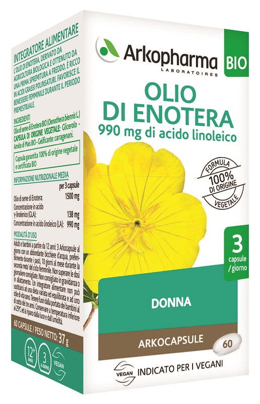 ARKOCPS OLIO ENOTERA 60 PERLE - doctorpill.it