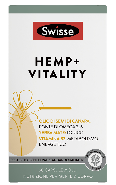 SWISSE HEMP+ VITALITY 60 CAPSULE - doctorpill.it