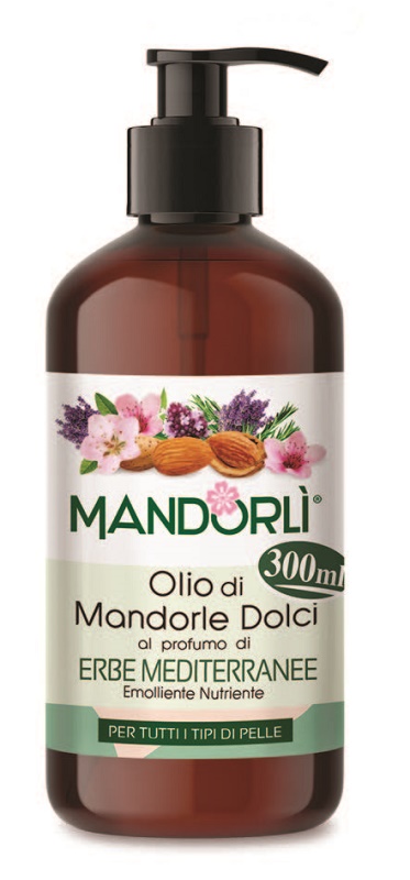 MANDORLI ERBE MEDITERRANEE OLIO CORPO 300 ML - doctorpill.it