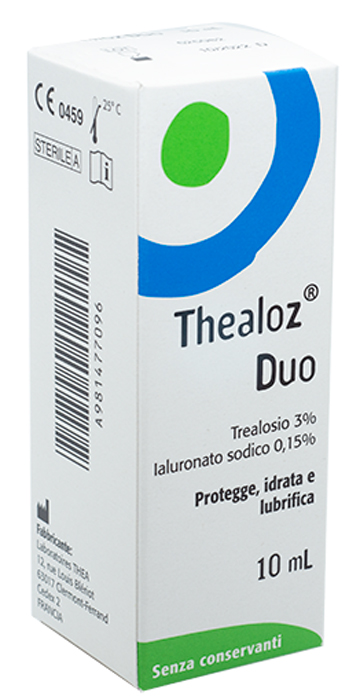 SOLUZIONE OCULARE THEALOZ DUO 10 ML - doctorpill.it