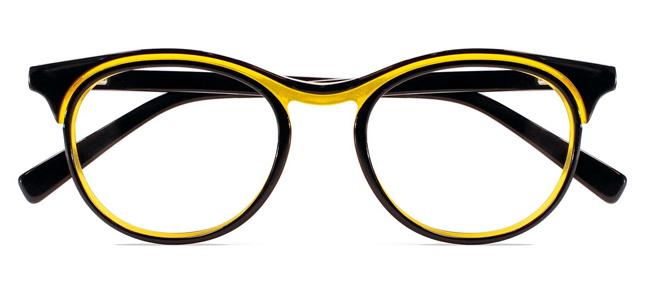 OCCHIALE DA LETTURA PREMONTATO TWINS GOLD MIRAGE GIALLO +1,50 - doctorpill.it