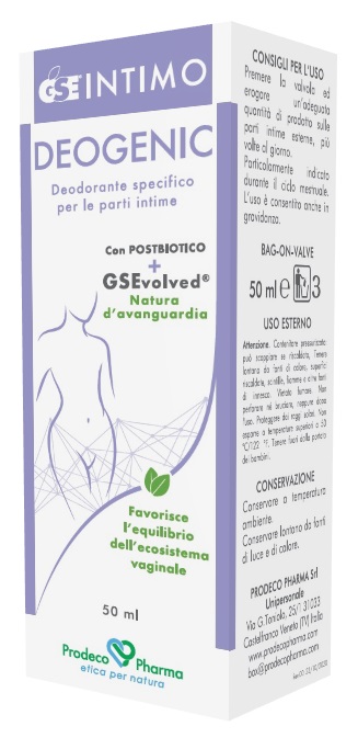GSE INTIMO DEOGENIC 50 ML - doctorpill.it