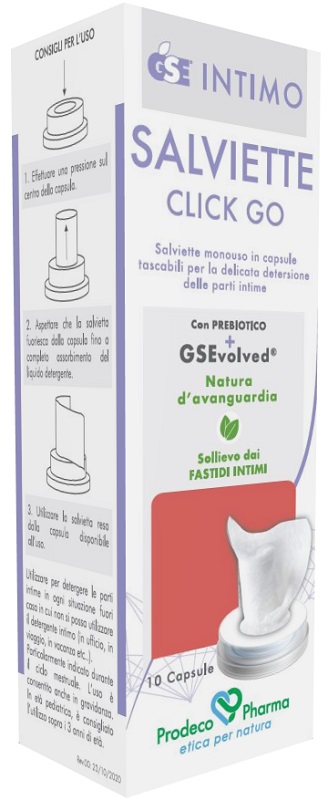 GSE INTIMO SALVIETTE CLICK GO 10 PEZZI - doctorpill.it