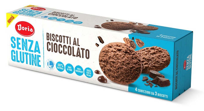 DORIA BISCOTTI CIOCCOLATO 4X37,5 G - doctorpill.it